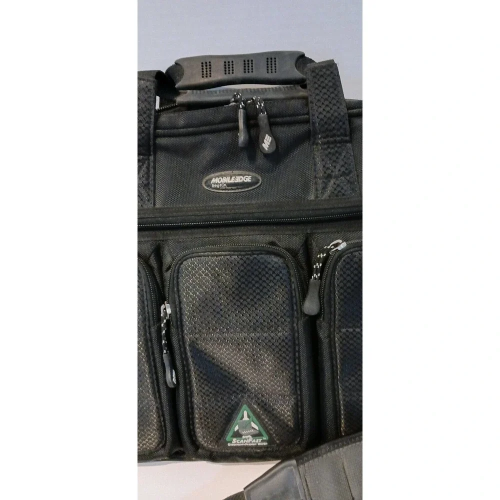 Mobile Edge Bring It On Scan‎ Fast Corporate Laptop Briefcase Black 15.4
